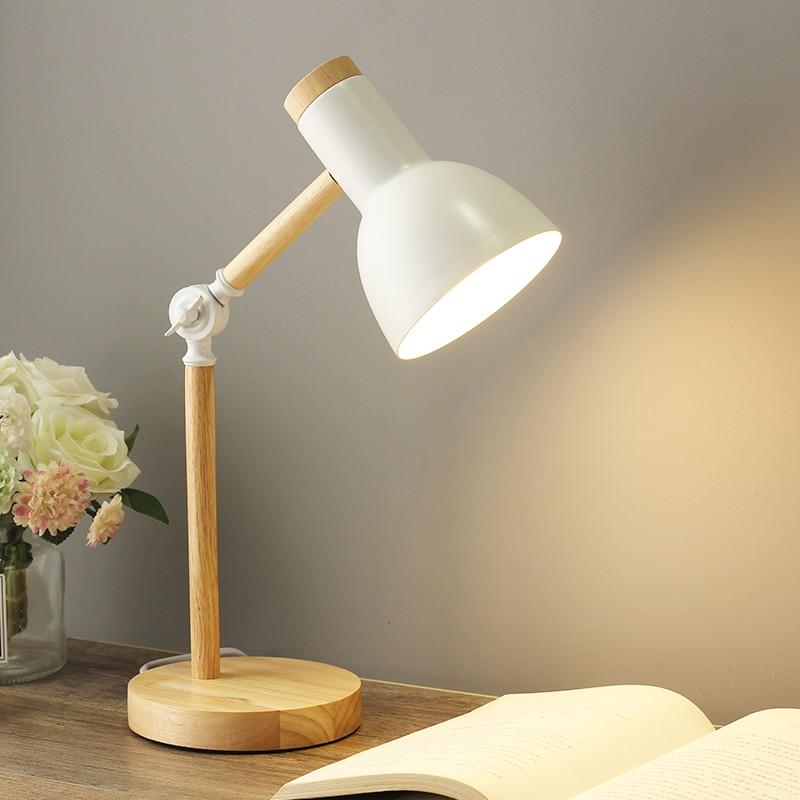 Lampe de table en bois de style nordique 6