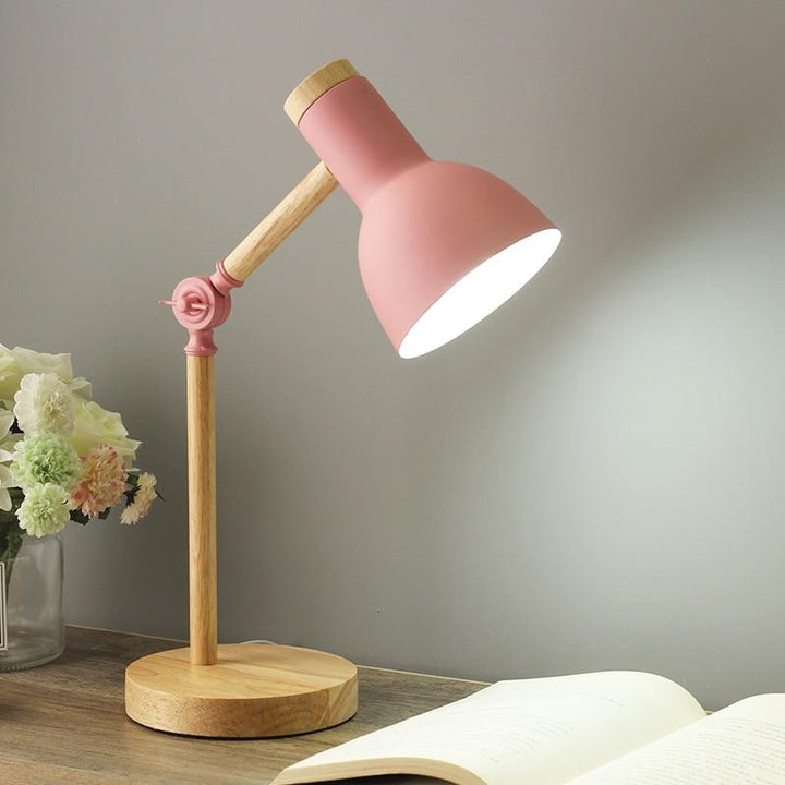 Lampe de table en bois de style nordique 8
