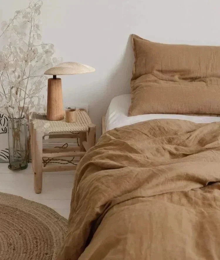 Lampe en Bois Naturel Minimaliste avec Éclairage LED Apaisant – Lampe de Chevet Bois pour Salon et Bureau 4