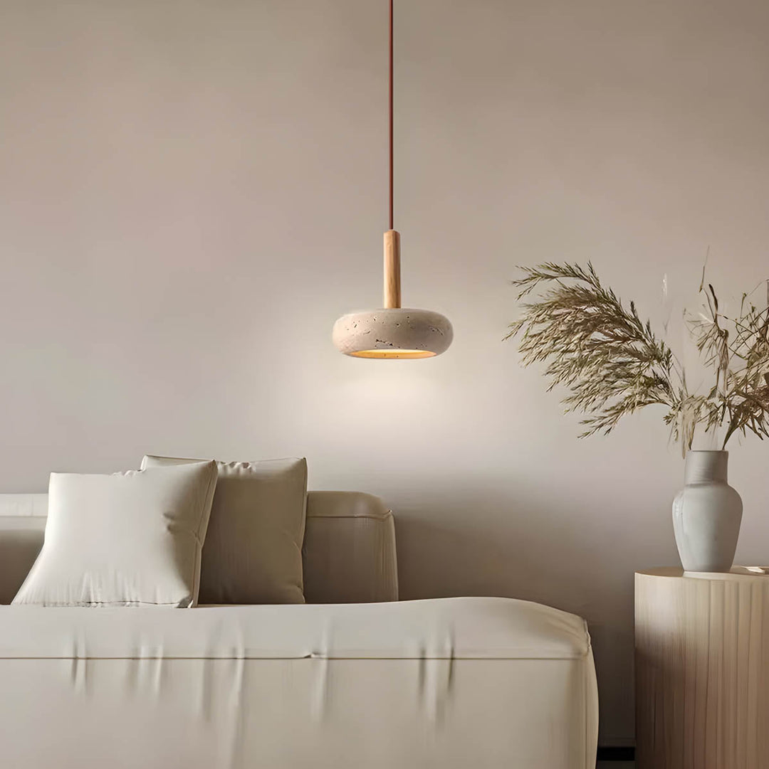 Lampe en Travertin : Éclairage Doux et Élégant pour Votre Intérieur 5