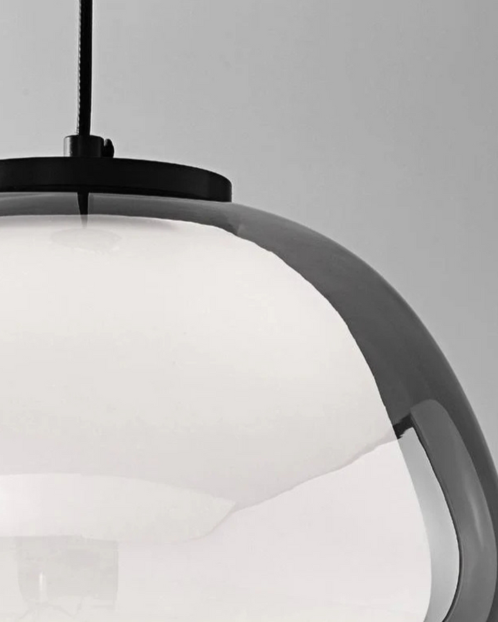 Lampe en Verre Dôme avec Accent en Cristal – Éclairage Élégant pour Intérieurs Modernes 10