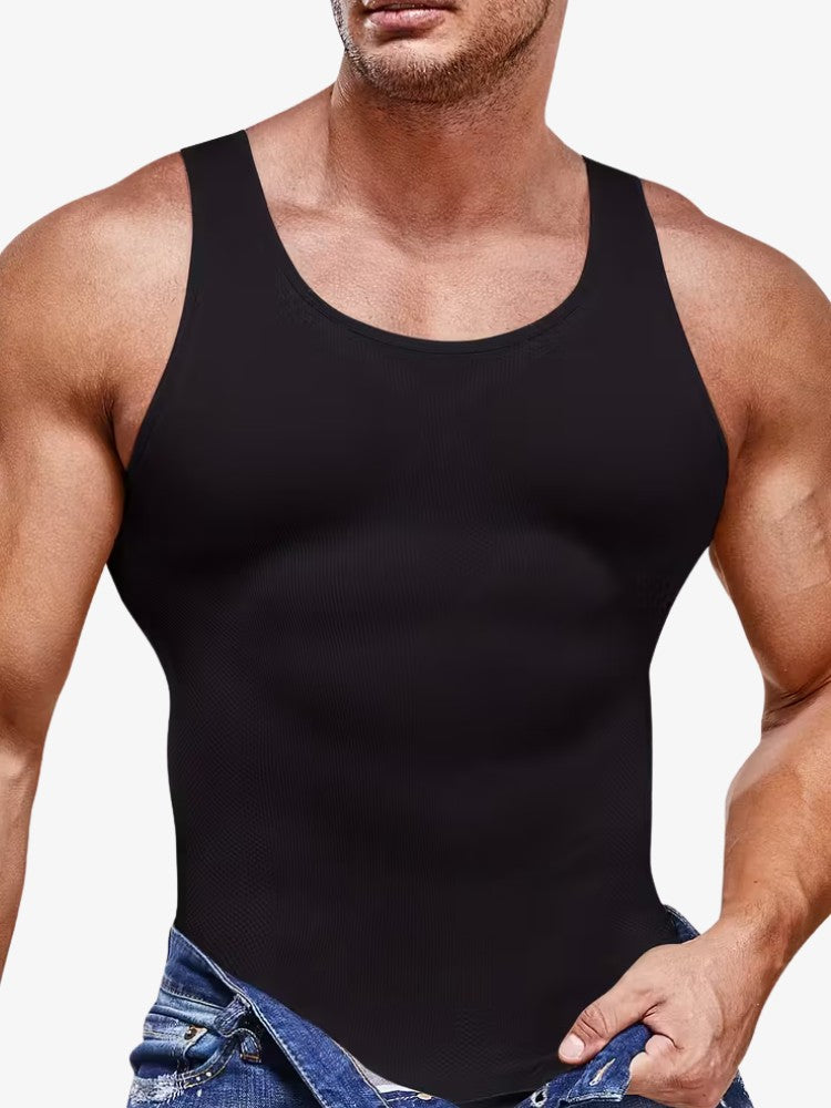 Le système de compression zonée contribue à maintenir une posture correcte de la colonne vertébrale et à stabiliser la cage thoracique. 0