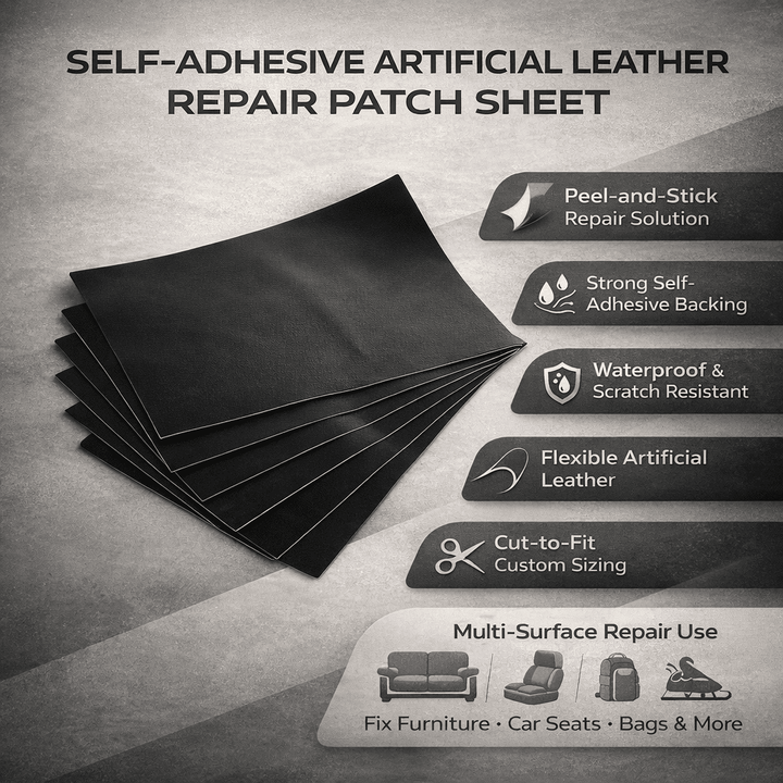 Repair Patch Self Adhesive Upholstery Sheet