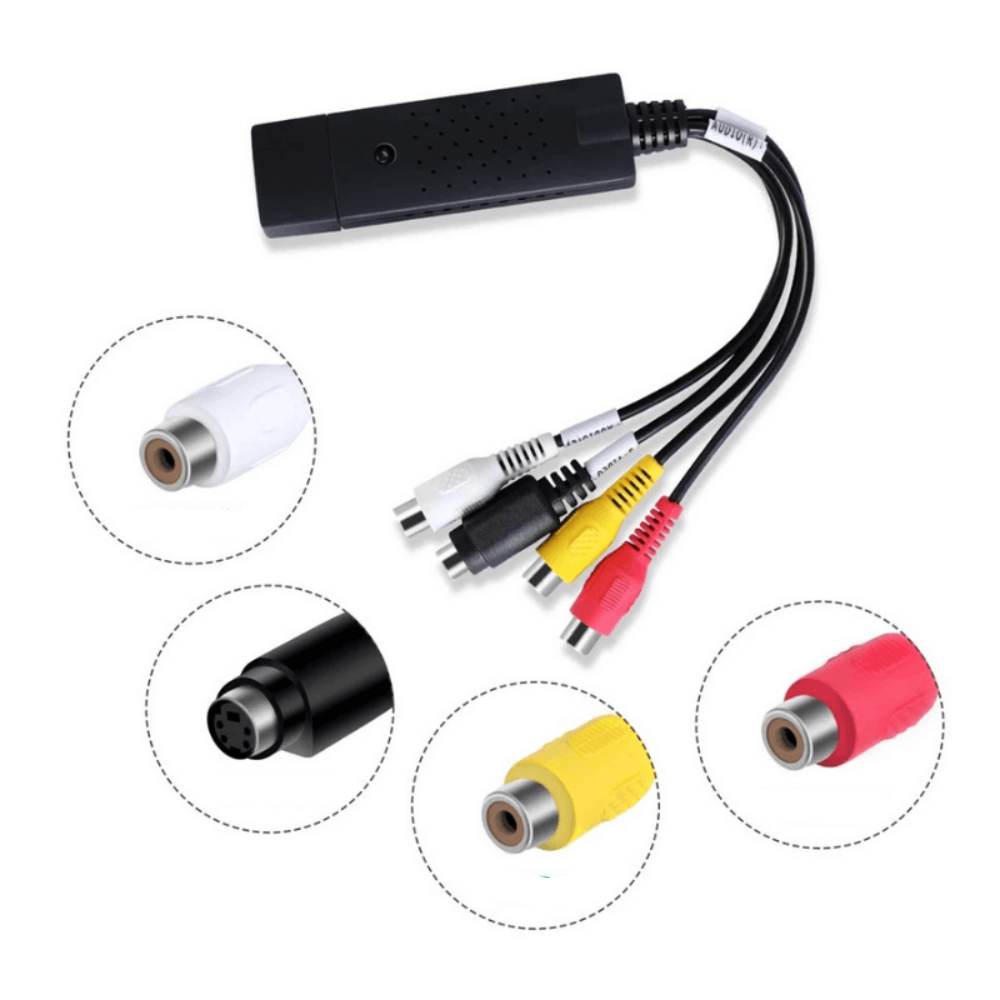 Lecteur de cassettes vidéo rétro avec fonction de numérisation 1