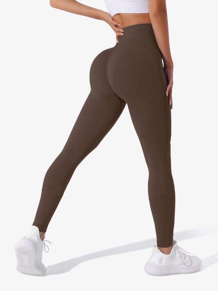 Leggings de sport push-up taille haute premium pour femme, matière respirante idéale pour le yoga et le fitness 2