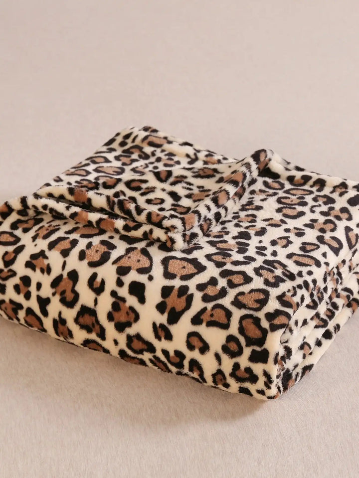 LeopardLuxe | Couverture polaire légère pour le canapé 3