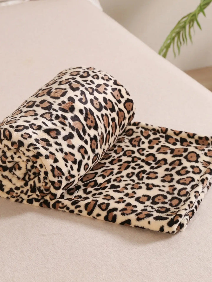 LeopardLuxe | Couverture polaire légère pour le canapé 5