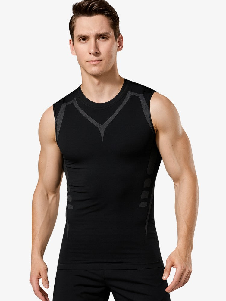 Les zones de compression intégrées favorisent la stabilisation thoracique et assurent une posture correcte. 0