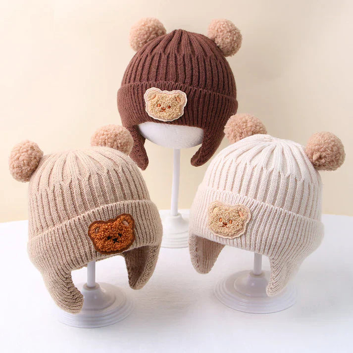 Lit Bébé Doux et Respirant avec Housse Amovible – Confort Optimal et Design Ours en Peluche, 60x40x15 cm 1