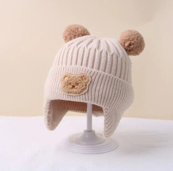 Lit Bébé Doux et Respirant avec Housse Amovible – Confort Optimal et Design Ours en Peluche, 60x40x15 cm 2