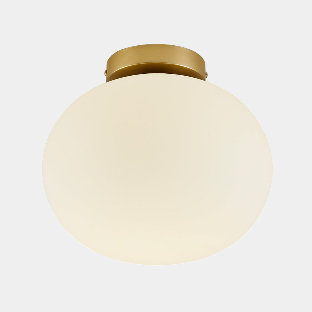 Luminaire Plafonnier Design en Verre Soufflé pour Éclairage de Cuisine Plafond, 27,5 cm 4