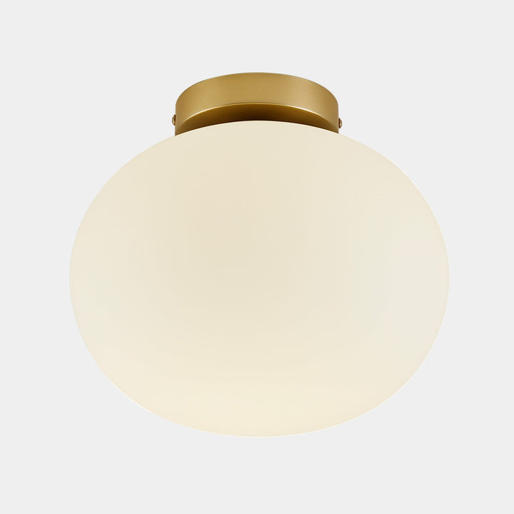 Luminaire Plafonnier Design en Verre Soufflé pour Éclairage de Cuisine Plafond, 27,5 cm 4