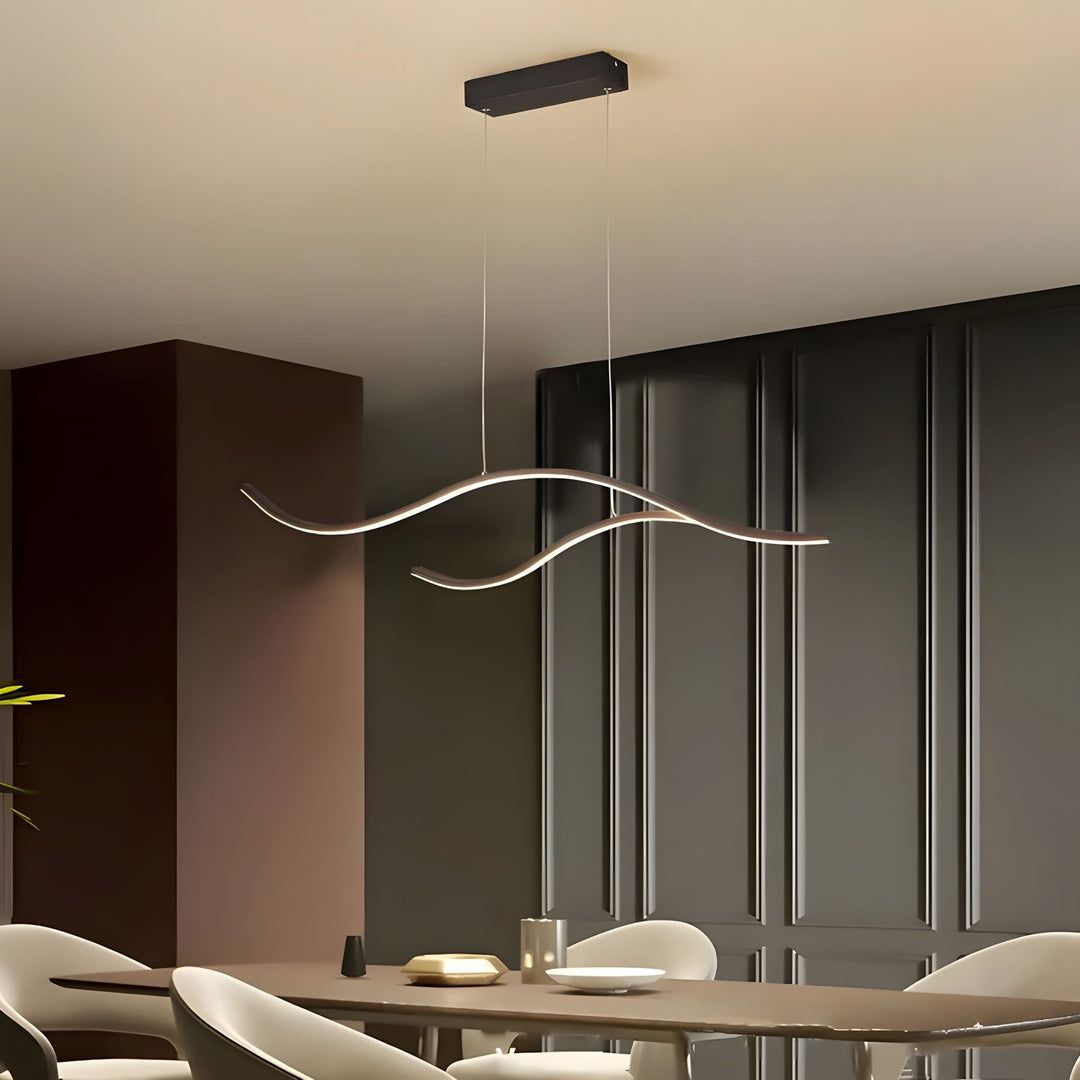 Lustre Artistique Postmoderne en Silicone Élégant pour Intérieur Moderne 0