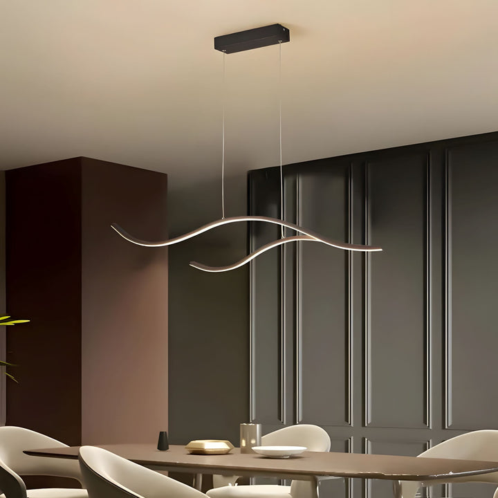 Lustre Artistique Postmoderne en Silicone Élégant pour Intérieur Moderne 0