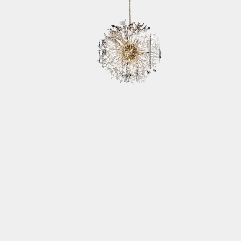 Lustre Moderne Sputnik avec 20 Points Lumineux – Design Étoilé Élégant pour Salon et Bureau 0