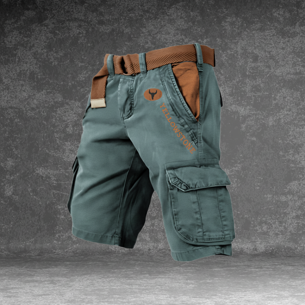 Hiking Cargo Shorts Mens Durable Utility Work Outdoor Shorts