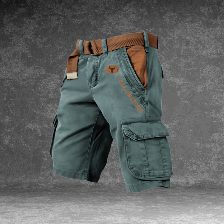 Hiking Cargo Shorts Mens Durable Utility Work Outdoor Shorts
