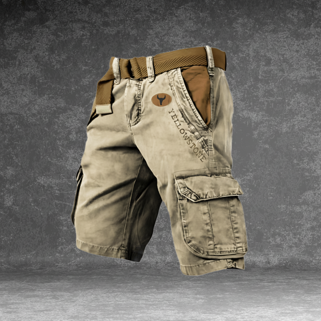 Hiking Cargo Shorts Mens Durable Utility Work Outdoor Shorts