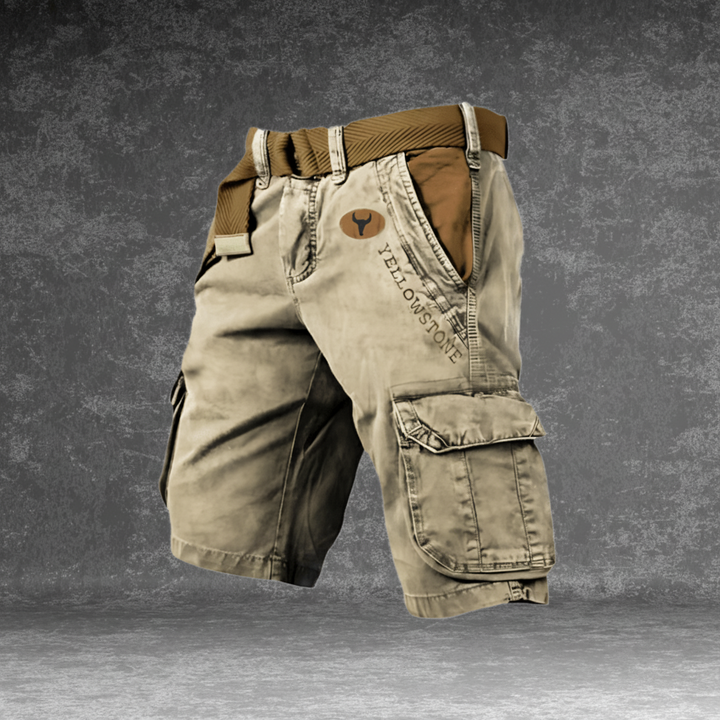 Hiking Cargo Shorts Mens Durable Utility Work Outdoor Shorts