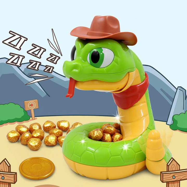Kids Snake Game Toy Interactive Treasure Grab Board Game