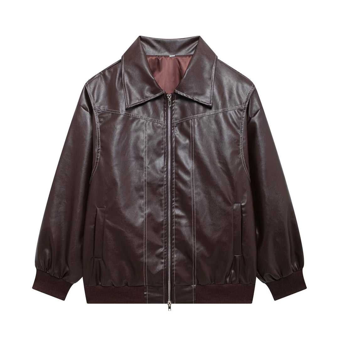 Manteau Hiver Femme Surdimensionné en PU Doux – Long, Confortable et Tendance 3