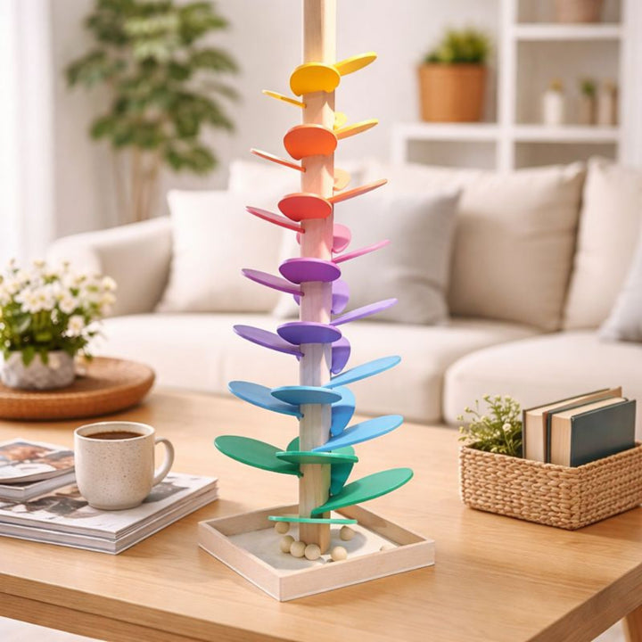 Marble Run Colorful Ball Track Toy Kids