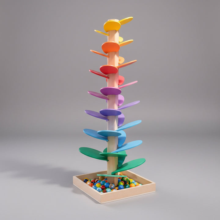 Marble Run Colorful Ball Track Toy Kids