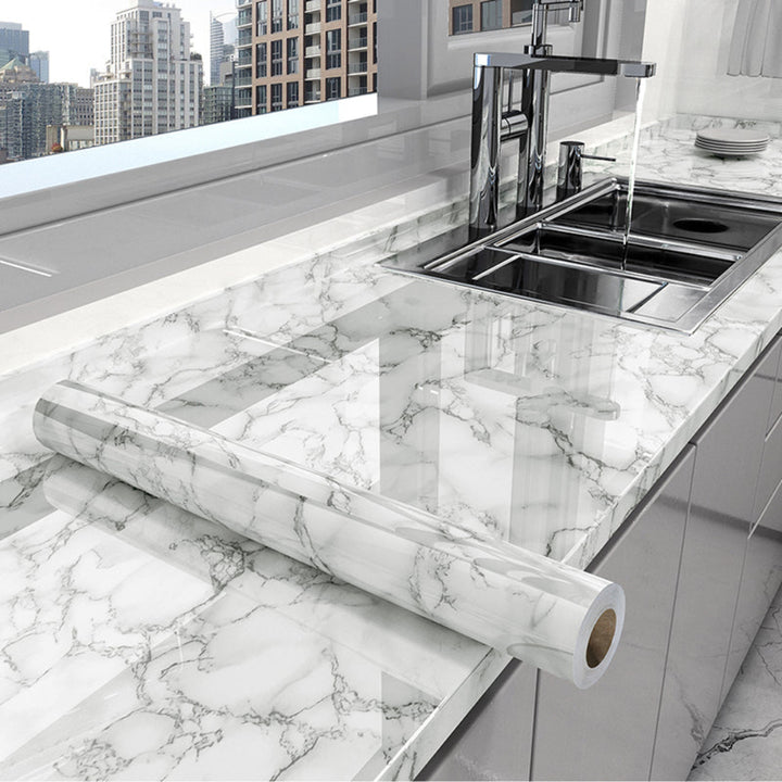 Marble Contact Paper Self Adhesive Countertop Cover Roll