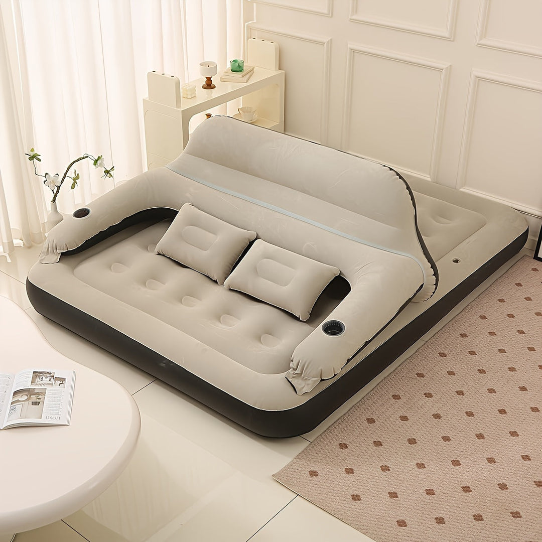 Matelas Gonflable avec Pompe Intégrée et Dossier Confortable – AirLuxe 3