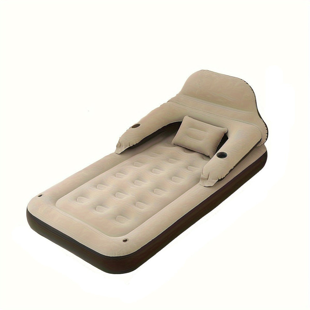 Matelas Gonflable avec Pompe Intégrée et Dossier Confortable – AirLuxe 4