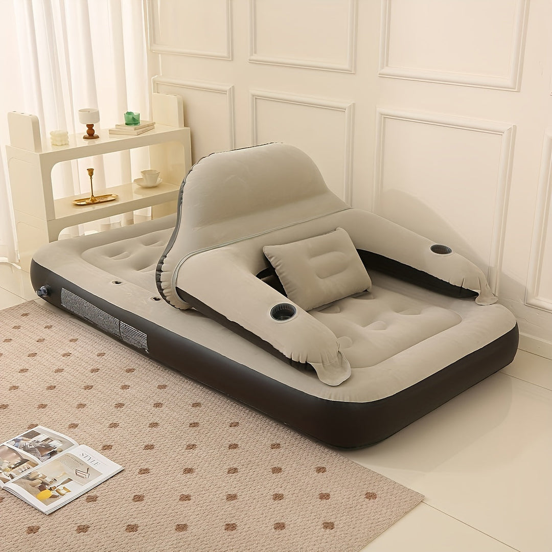 Matelas Gonflable avec Pompe Intégrée et Dossier Confortable – AirLuxe 5