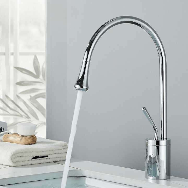 Mélangeur d'Évier en Laiton Doré Brossé – Robinetterie Salle de Bain Élégante et Pratique avec Installation Facile 3