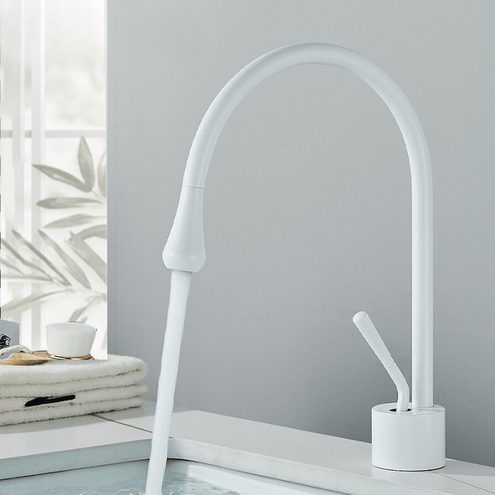 Mélangeur d'Évier en Laiton Doré Brossé – Robinetterie Salle de Bain Élégante et Pratique avec Installation Facile 5