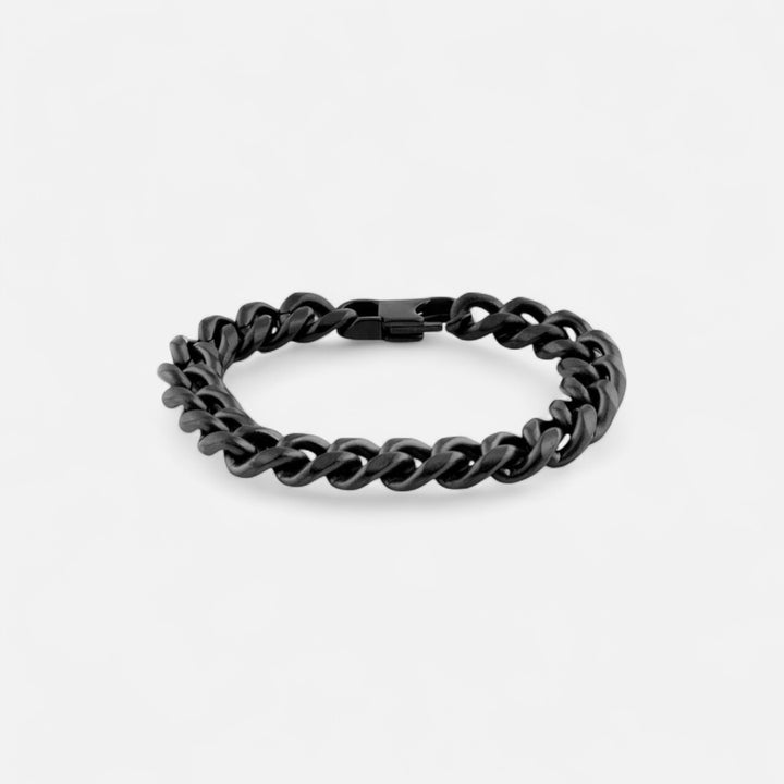 Celzoir | Men's Elegant Mesh Bracelet in Gold Steel