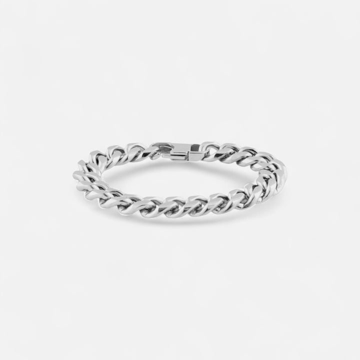 Celzoir | Men's Elegant Mesh Bracelet in Gold Steel