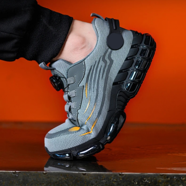 Steel Toe Work Shoes Safety Slip Resistant Sneakers