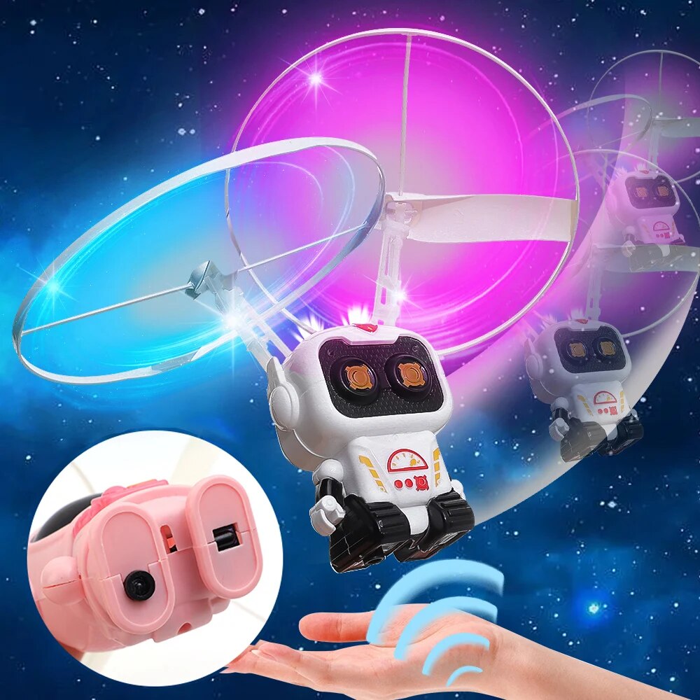 Mini Drone Interactif pour Enfants avec Contrôle Gestuel – Vol Sécurisé et Design Compact pour Petits Explorateurs 2