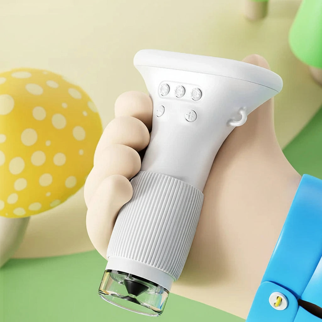 1000X Handheld Microscope Kids Portable STEM Science Toy