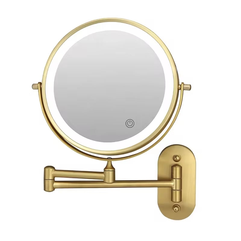 Miroir Maquillage Lumineux LED Rechargeable, Miroir Coiffeuse Portable avec Éclairage Réglable pour un Maquillage Parfait 3