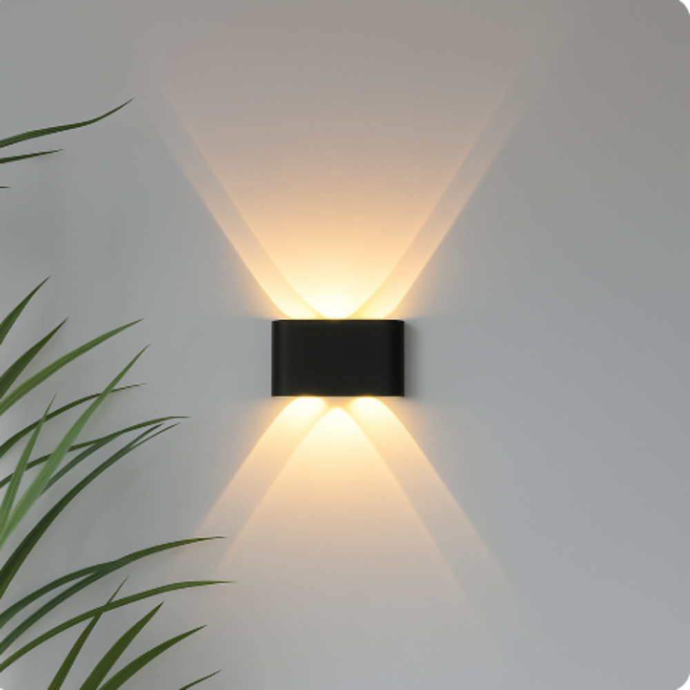 Modern LED Wall Light Minimalist Waterproof Design Indoor Outdoor