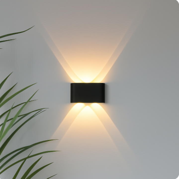 Modern LED Wall Light Minimalist Waterproof Design Indoor Outdoor