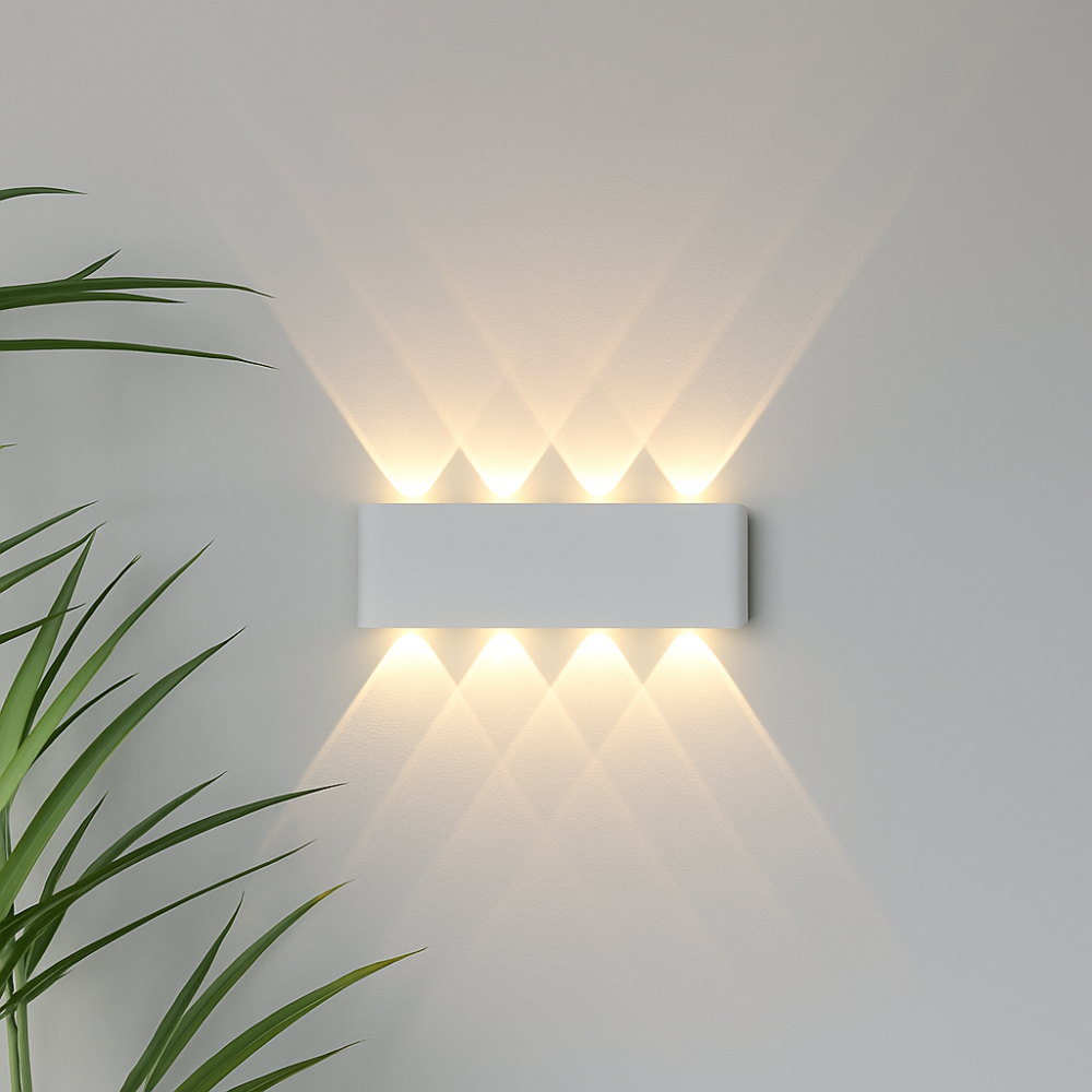 Modern LED Wall Light Minimalist Waterproof Design Indoor Outdoor