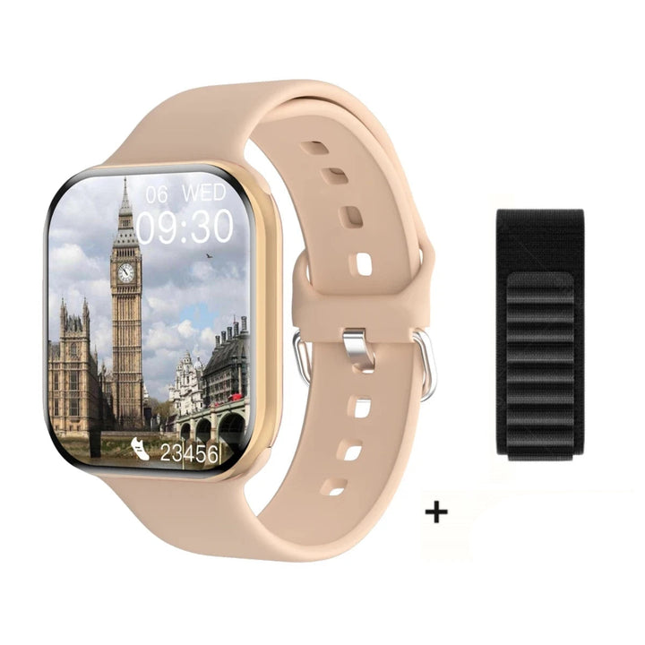 Montre Connectée HD AMOLED Étanche IP68 avec Suivi de Santé et Bluetooth – Montre Connectée Femme et Homme 5