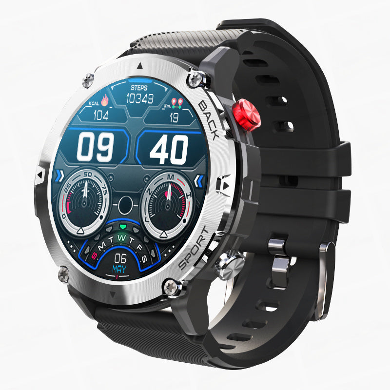 Montre Connectée Homme Étanche IP68 avec Suivi de Santé et Notifications Bluetooth – Autonomie 5 Jours 1