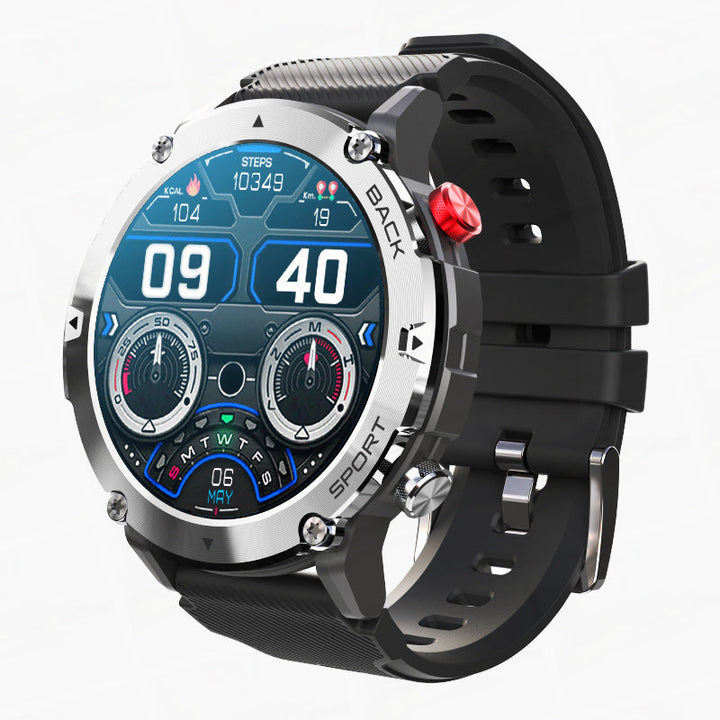Montre Connectée Homme Étanche IP68 avec Suivi de Santé et Notifications Bluetooth – Autonomie 5 Jours 1
