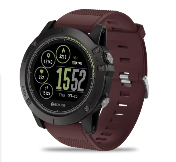 Montre Connectée Homme Tactique Étanche 50m avec Suivi de Santé et Interface 3D – Suivi Fréquence Cardiaque et Activité 1