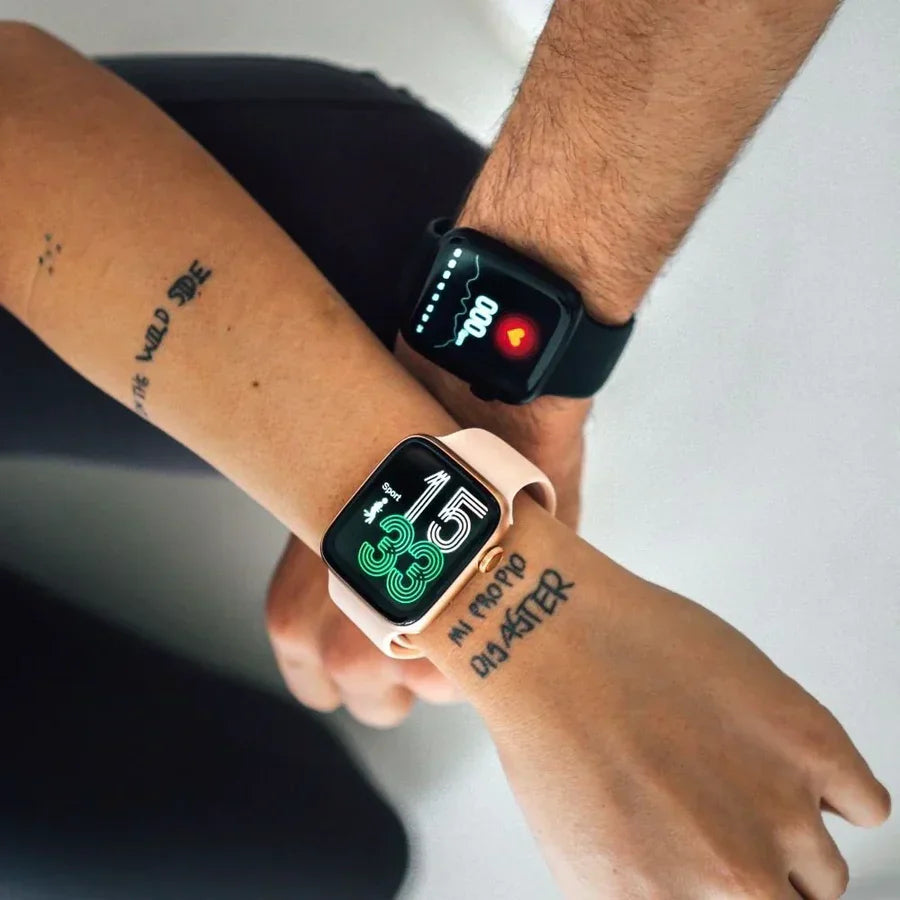 Montre Connectée de Fitness Homme et Femme avec Suivi Cardiaque, Design Épuré, Résistance à l'Eau IP68, Suivi d'Activités et Analyse du Sommeil 2