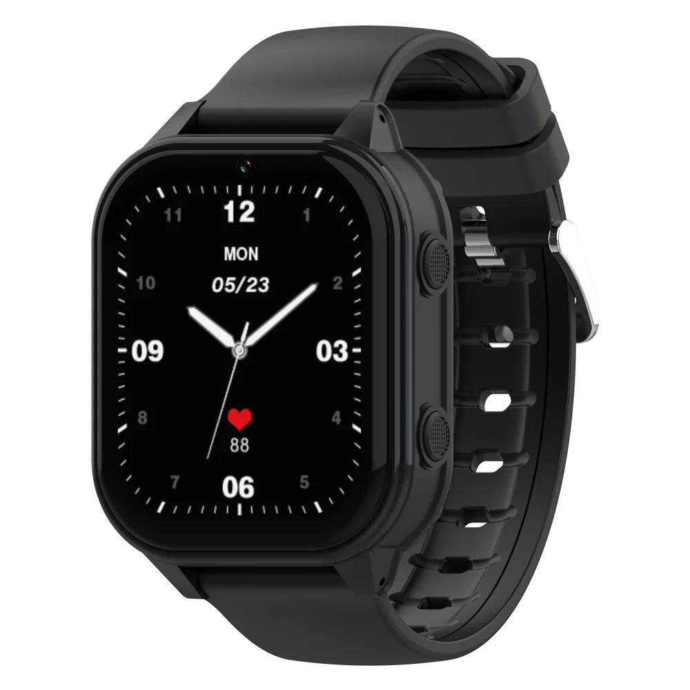Montre GPS Enfant avec Appel Vidéo, Suivi de Température et Caméra Intégrée – Design Durable en Plastique et Silicone 2