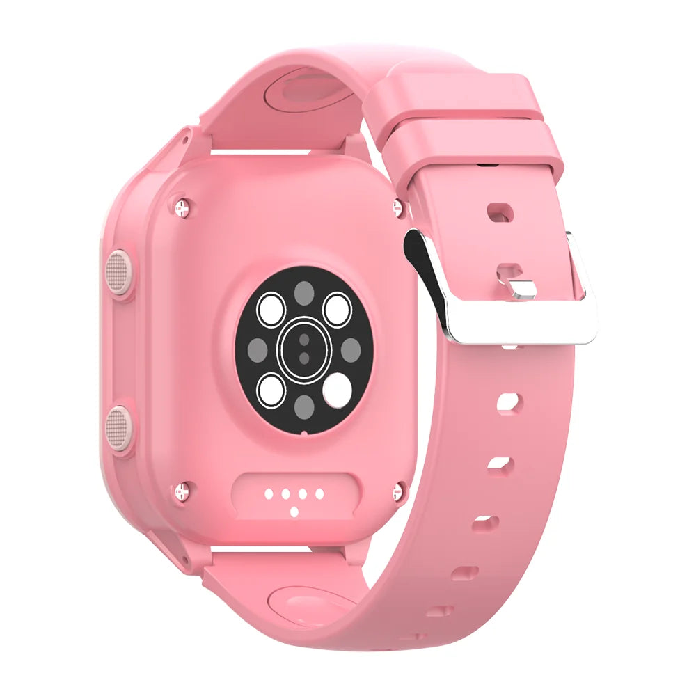 Montre GPS Enfant avec Appel Vidéo, Suivi de Température et Caméra Intégrée – Design Durable en Plastique et Silicone 3