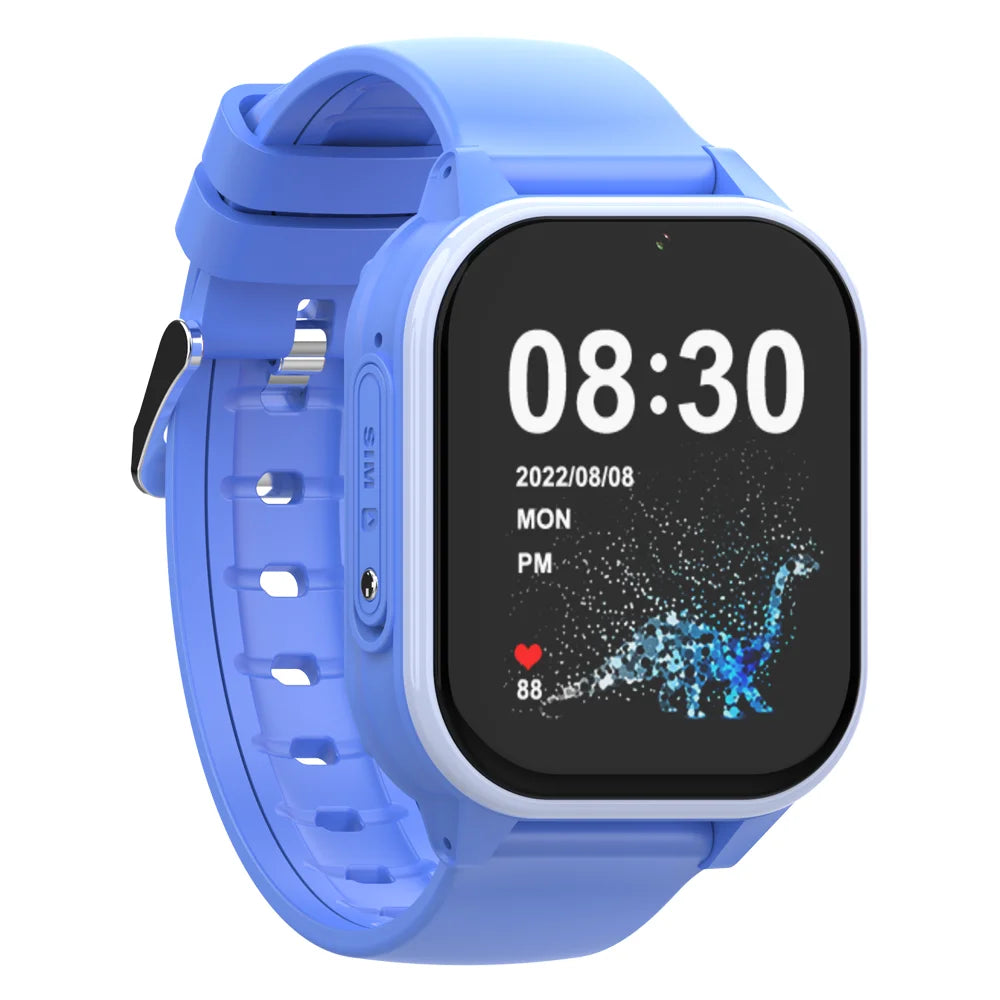 Montre GPS Enfant avec Appel Vidéo, Suivi de Température et Caméra Intégrée – Design Durable en Plastique et Silicone 4